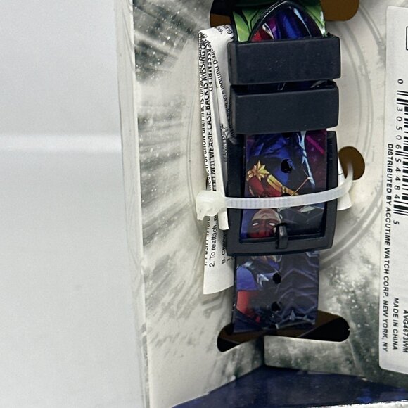 NWF Marvel Avengers Boys Flashing Icon & Dial Watch Digital (Need new Batteries) - Picture 4 of 5